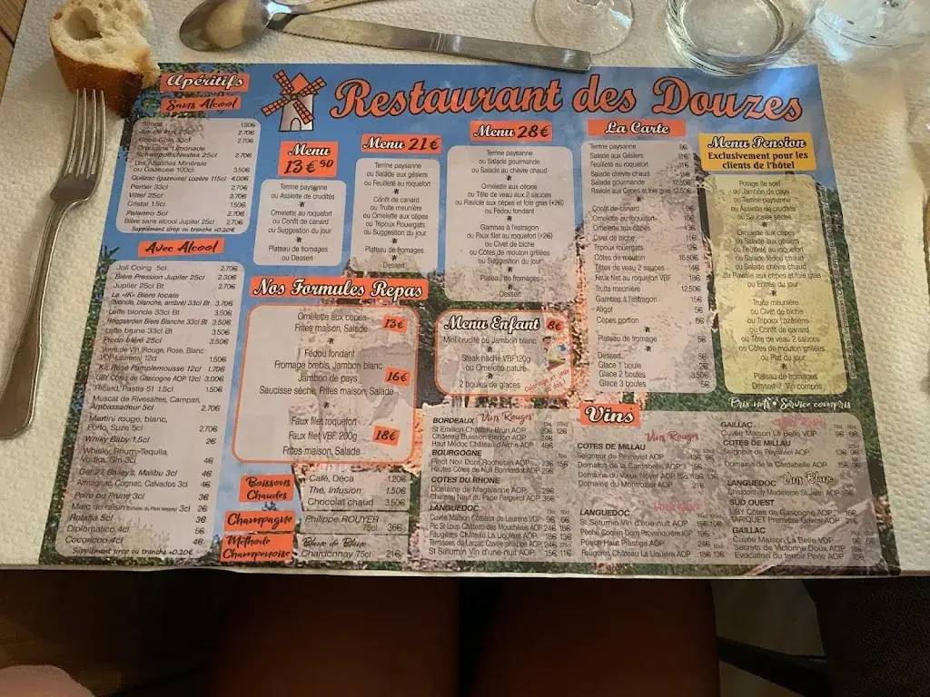 Menu_Restaurant des Douzes_Les_image_4