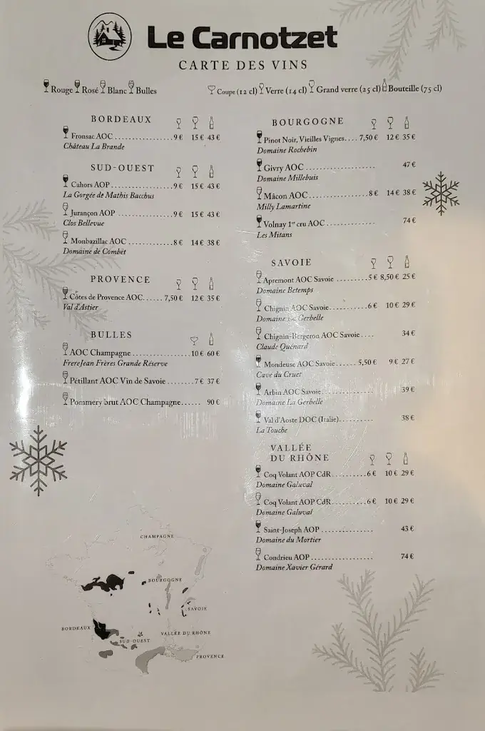 Menu_The Carnotzet_Contamines-Montjoie_image_3