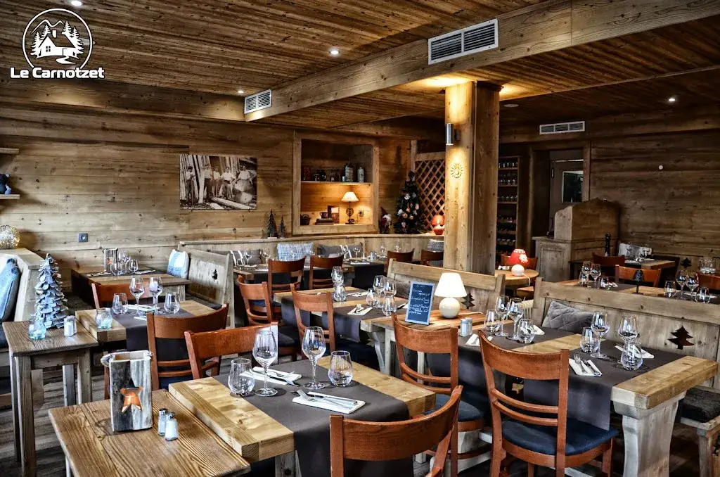 The Carnotzet restaurant in Contamines-Montjoie