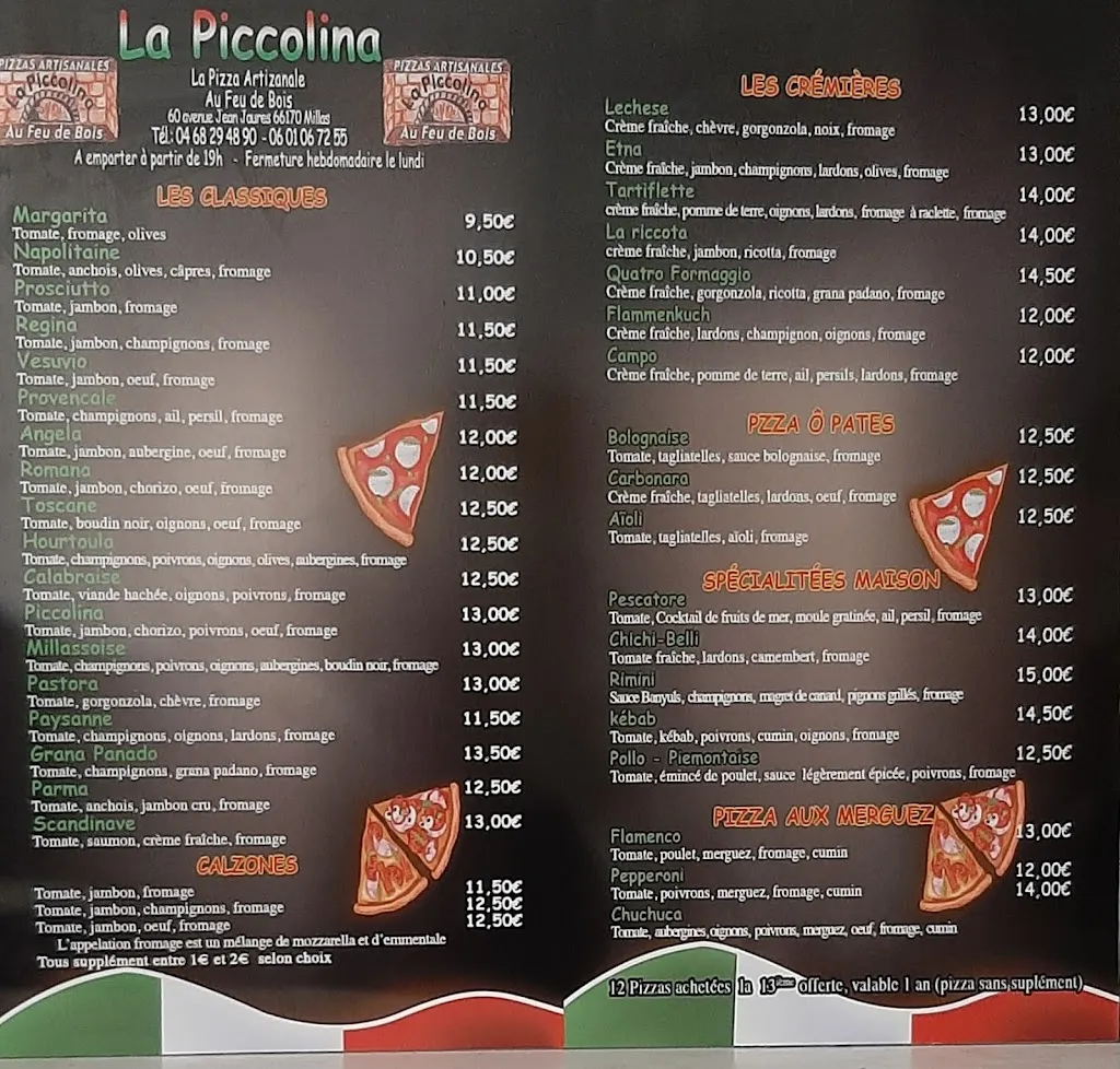 Menu_La Piccolina_Millas_image_1