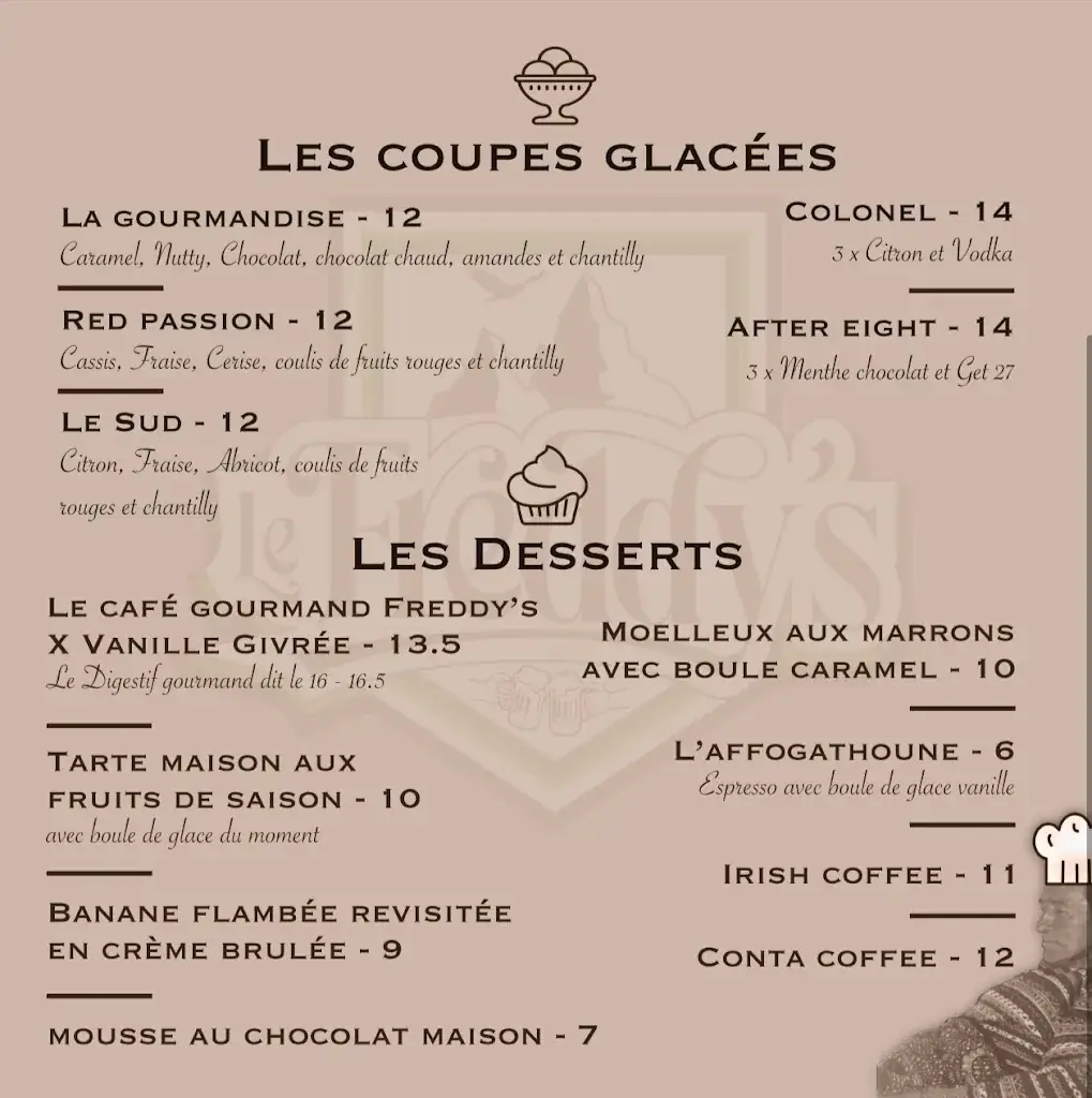 Menu_The Freddy's_Contamines-Montjoie_image_1