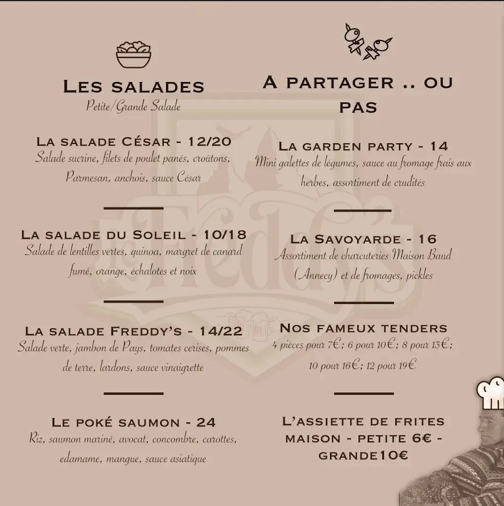 Menu_The Freddy's_Contamines-Montjoie_image_2