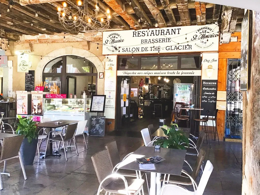 Le Saint Maurice restaurant in Mirepoix