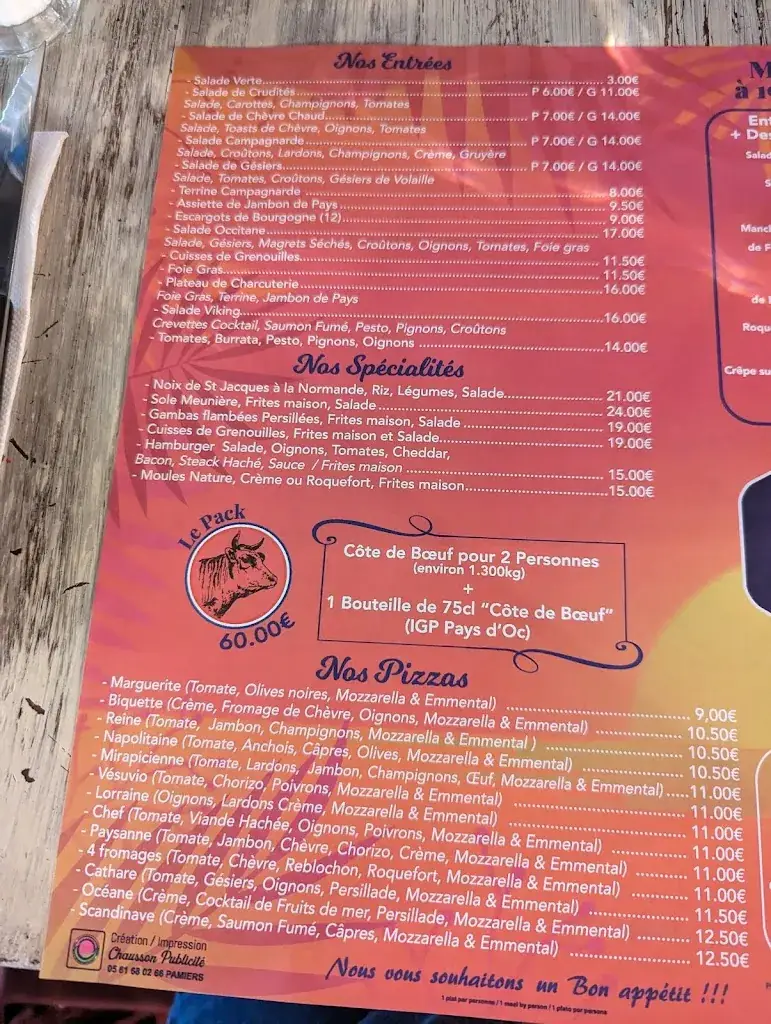 Menu_La Flambée_Mirepoix_image_4