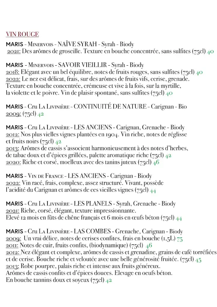 Menu_Le Casti Maris_Mirepoix_image_3
