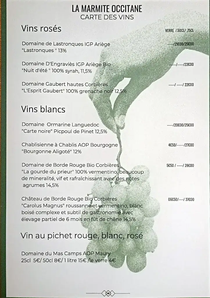 Menu_La marmite occitane_Mirepoix_image_1