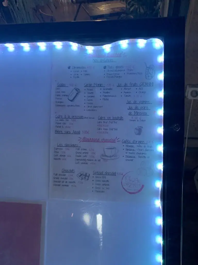 Menu_L'Apothicaire_Mirepoix_image_2