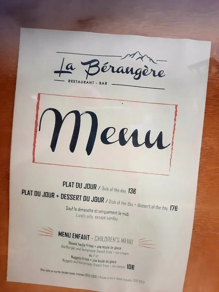 Menü_Bérangère Brewery_Contamines-Montjoie_Bild_1