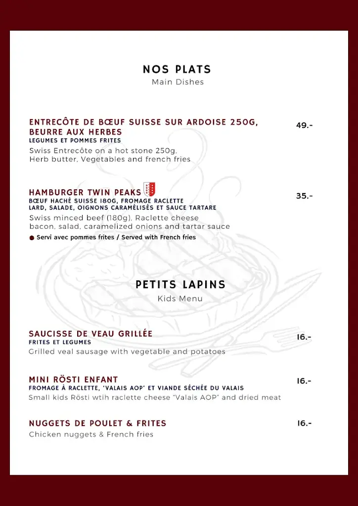 Menu_Twin Peaks Restaurant_Crans-Montana_immagine_4