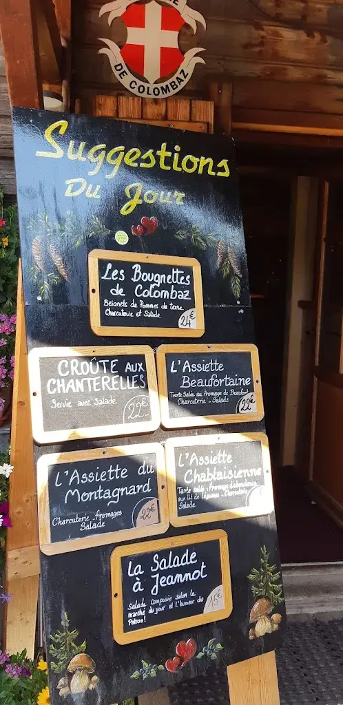 Menu_Auberge de Colombaz_Contamines-Montjoie_immagine_3