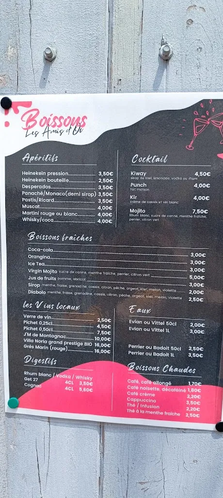 Menu_Restaurant Les amis d'oc_Montagnac_image_1