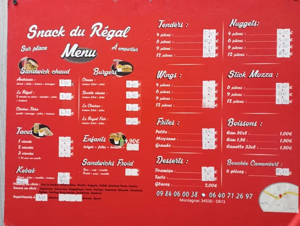 Menu_Snack Du Régal_Montagnac_image_1