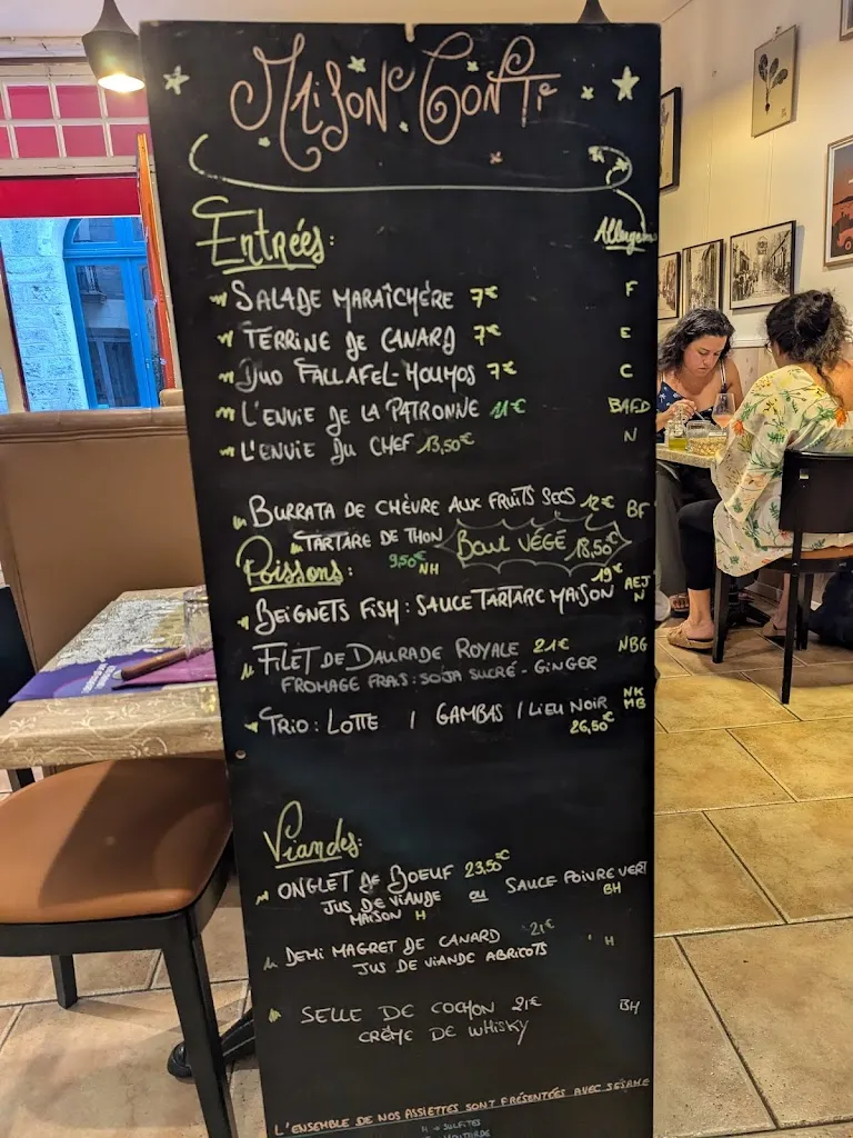 Menu_MAISON CONTI_Pézenas_immagine_3