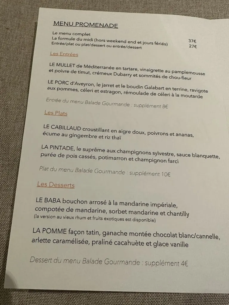 Menu_Restaurant Pré Saint Jean_Pézenas_image_4