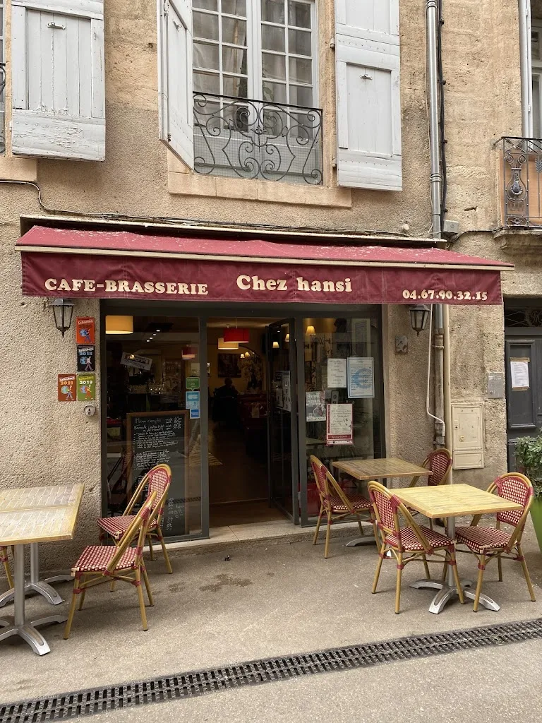 Cafe Brasserie Chez Hansi restaurant in Pézenas