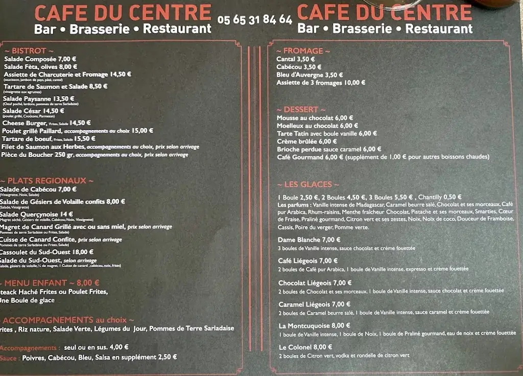 Menu_Café du Centre - Montcuq_Montcuq_immagine_2