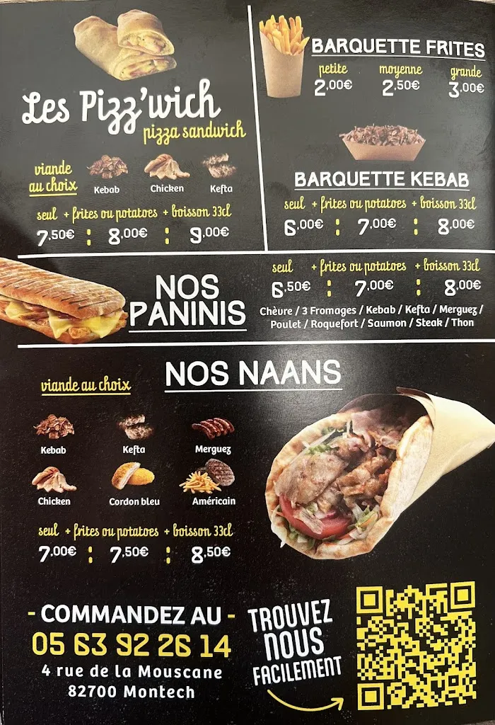 Menu_Ô Délices food_Montech_image_1