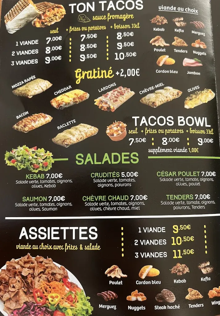 Menu_Ô Délices food_Montech_image_3