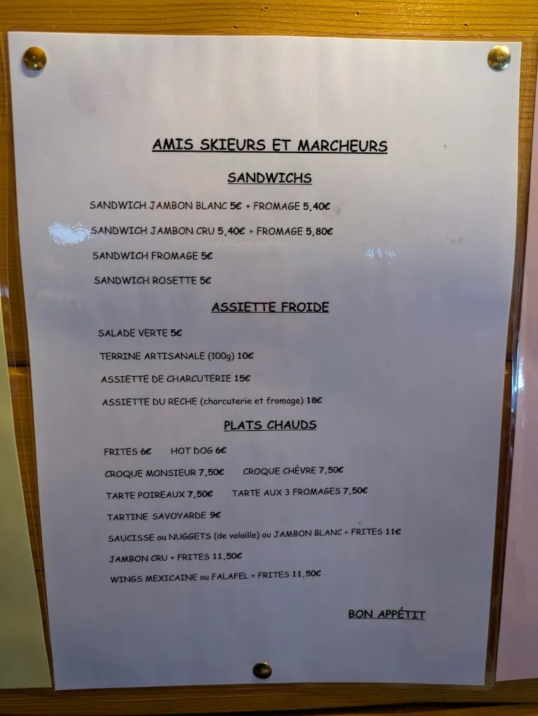 Menu_The Réché_Contamines-Montjoie_image_4