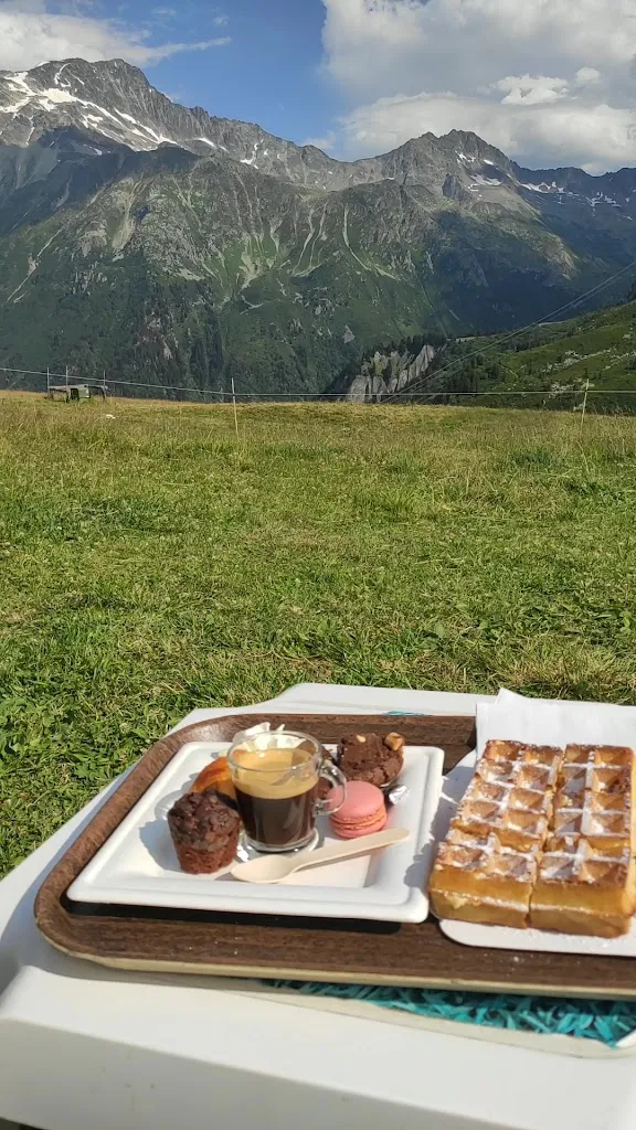 The Réché restaurant in Contamines-Montjoie
