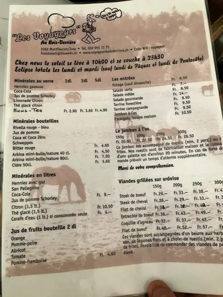 Menu_Restaurant Les Voyageurs_Montfaucon_image_2