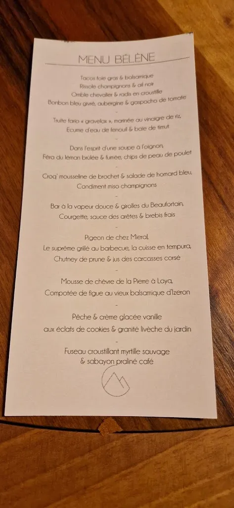 Menu_Auberge Mont Blanc_Hauteluce_image_1