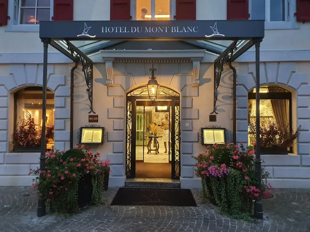 Le Jardin du Mont-Blanc restaurant in Morges