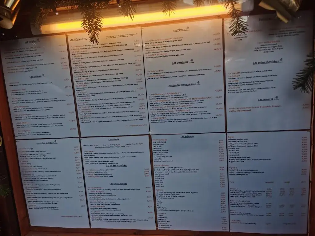 Menu_Restaurant la Ferme_Chamonix-Mont-Blanc_image_2