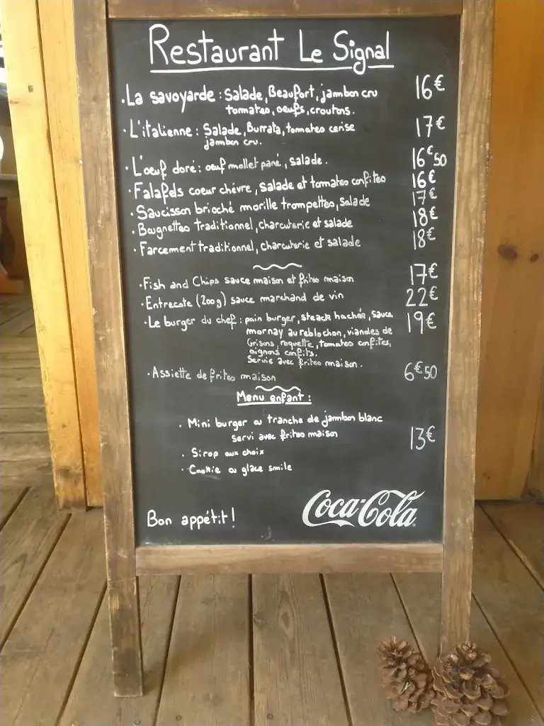 Menu_Restaurant le signal_Contamines-Montjoie_image_2