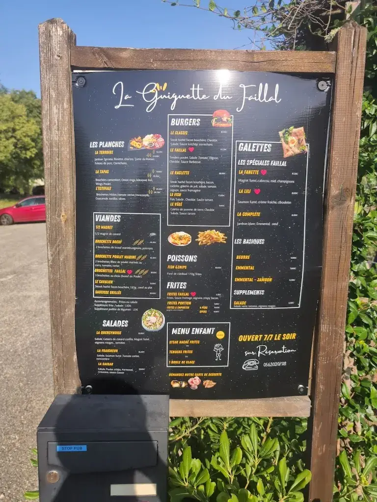 Menu_Guinguette du Faillal_Montpezat-de-Quercy_immagine_1