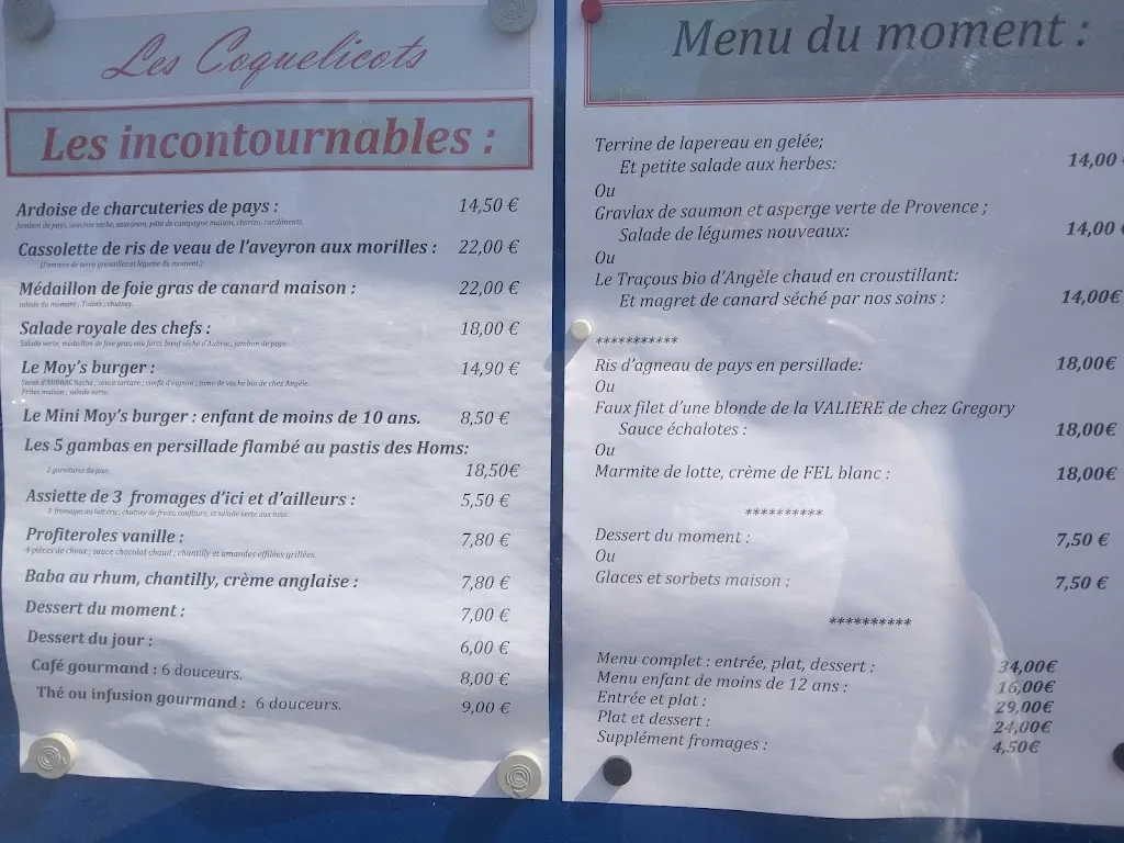 Menu_Dominique Et Laurent Bastide_Moyrazès_image_1
