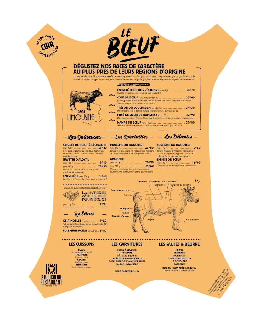 Menu_Restaurant La Boucherie_Muret_image_4
