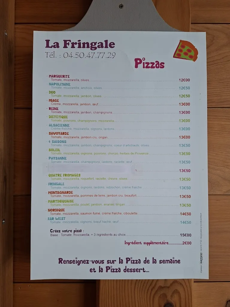 Menu_La Fringale_Contamines-Montjoie_immagine_1