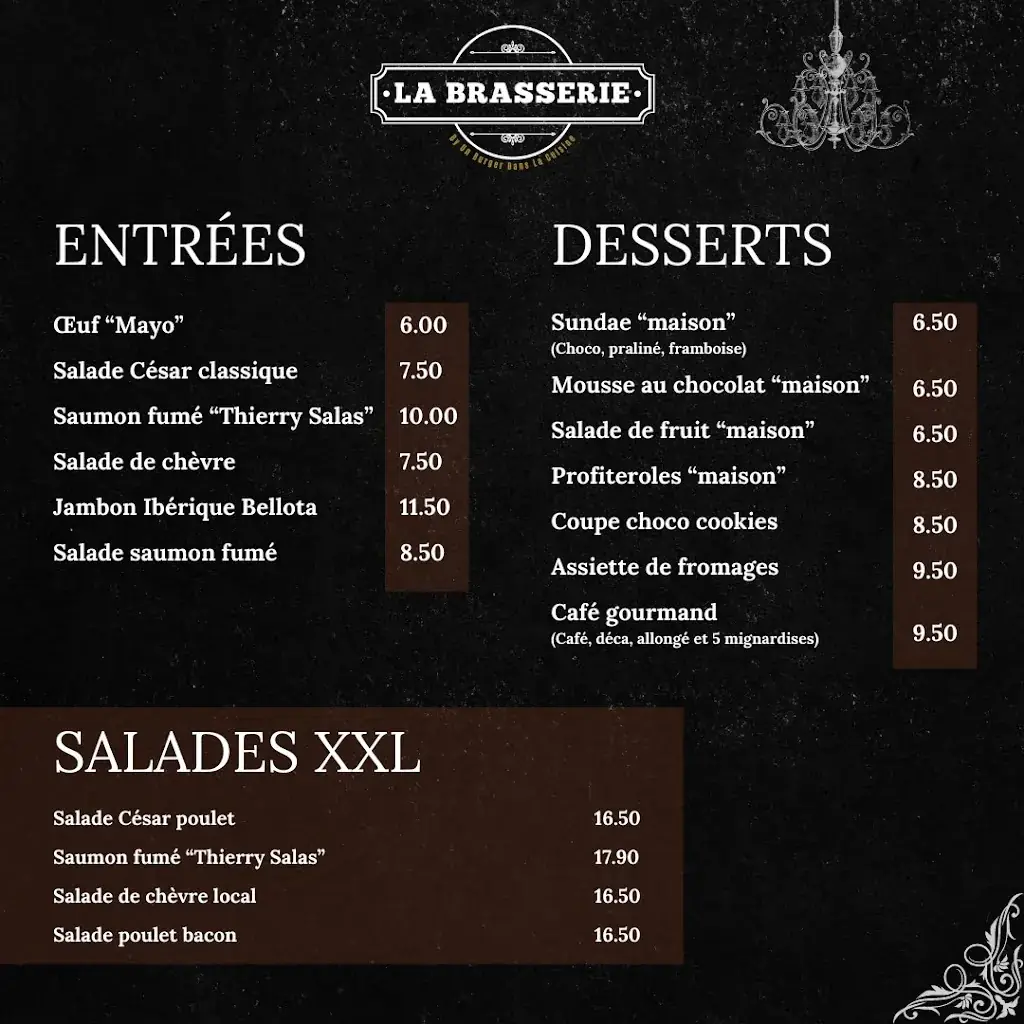 Menu_La Brasserie - Muret_Muret_image_1