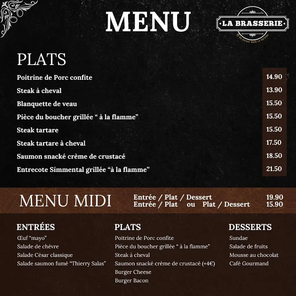 Menu_La Brasserie - Muret_Muret_image_3
