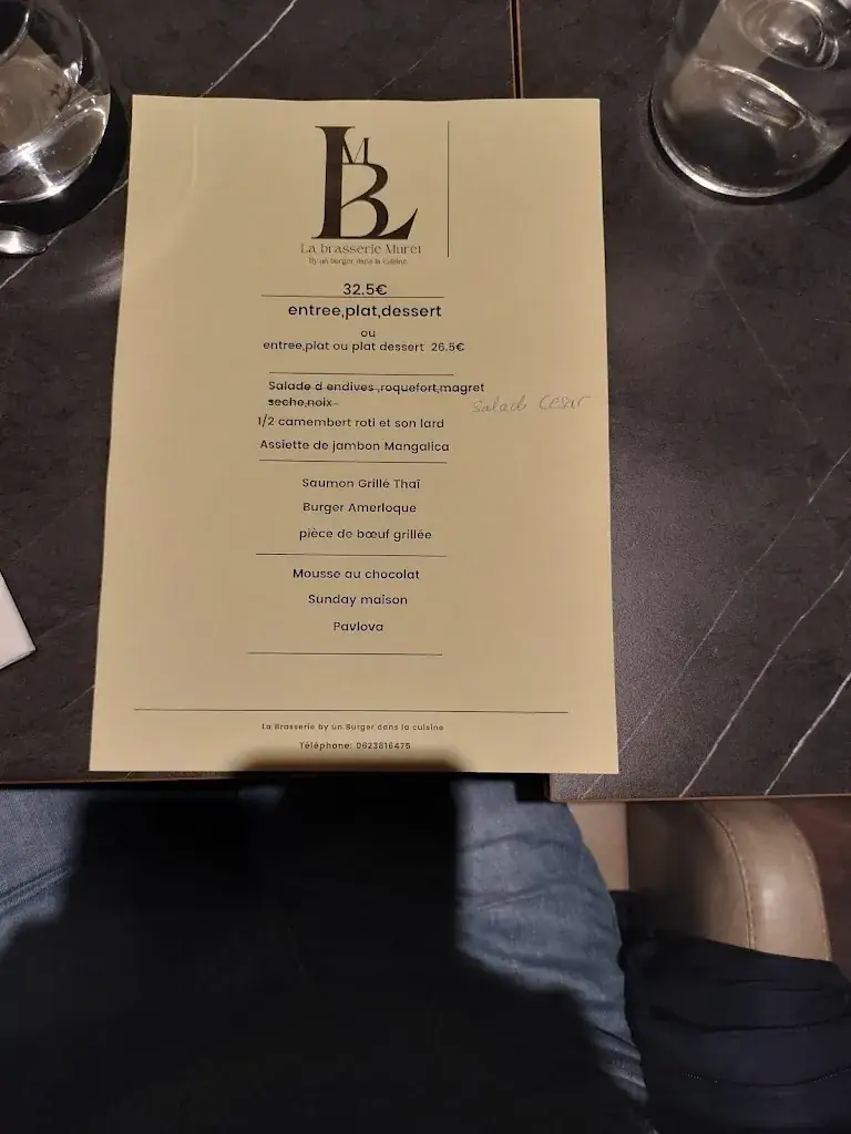 Menu_La Brasserie - Muret_Muret_image_4