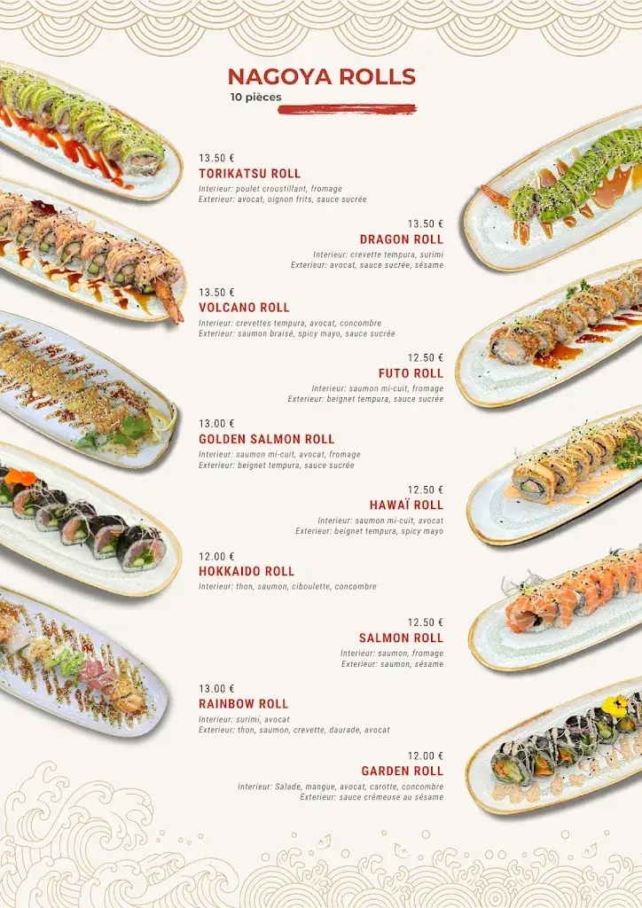 Menu_Nagoya - Restaurant Japonais et Thaïlandais_Muret_immagine_1