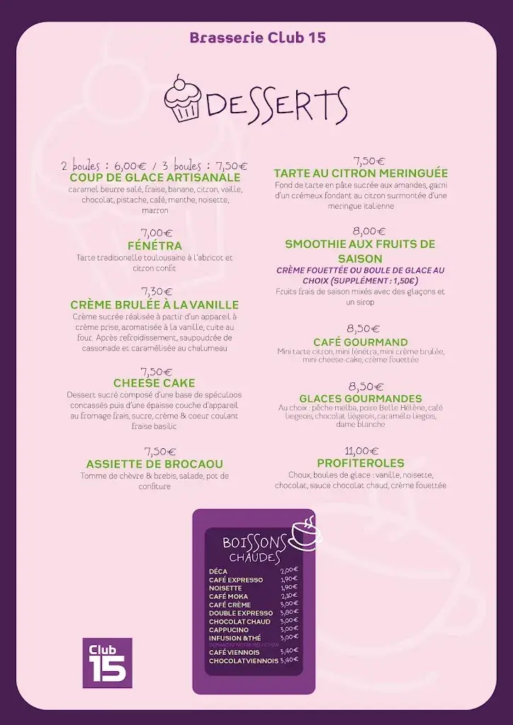 Menu_Brasserie Club 15_Nailloux_image_4