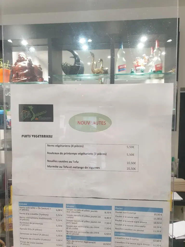 Menu_Ôh Saveurs du Vietnam_Nailloux_immagine_2