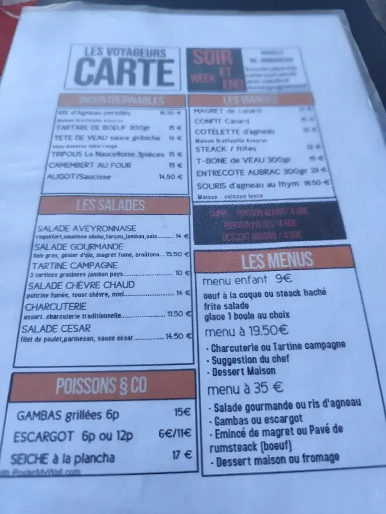 Menu_BAR REST Les Voyageurs_Naucelle_image_1