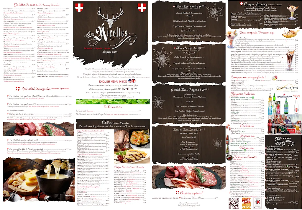 Menu_Glacier Café_Contamines-Montjoie_image_1