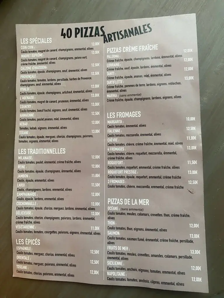 Menu_CAS’A NOVA _Nègrepelisse_image_1