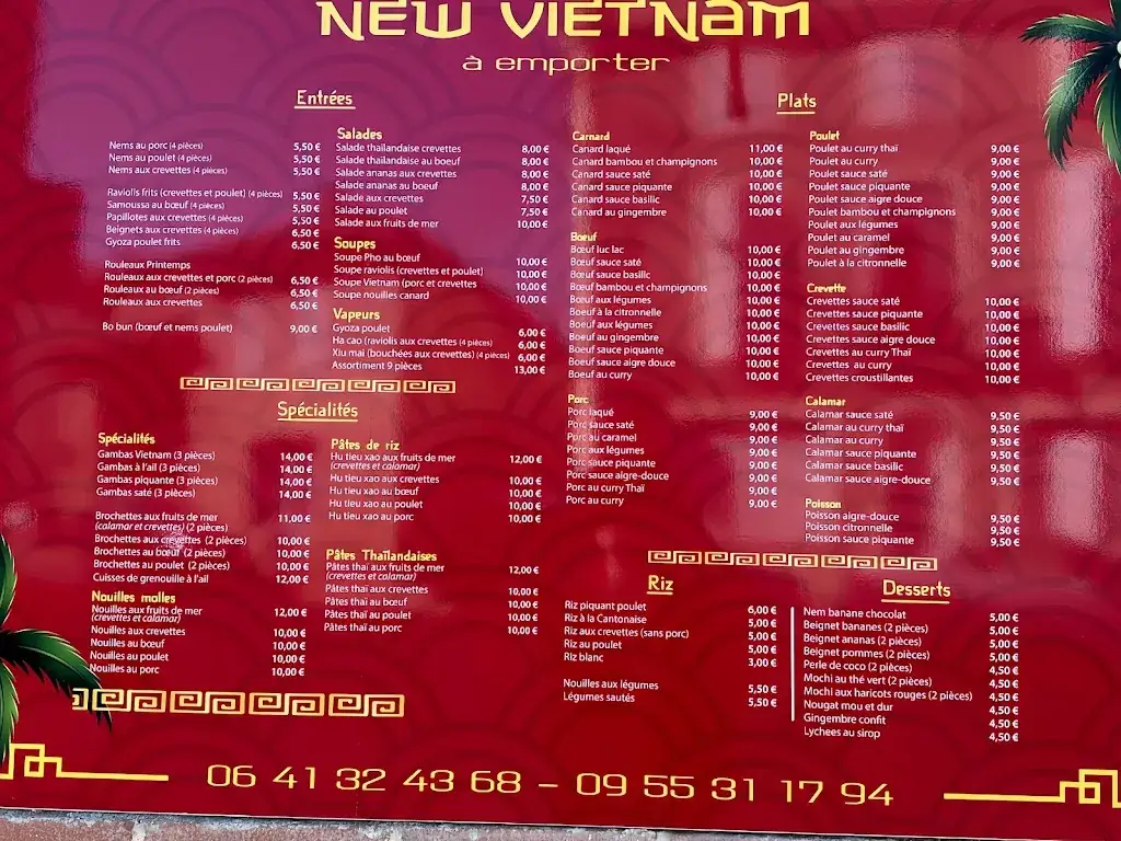 Menu_Restaurant NEW VIETNAM_Nègrepelisse_image_4