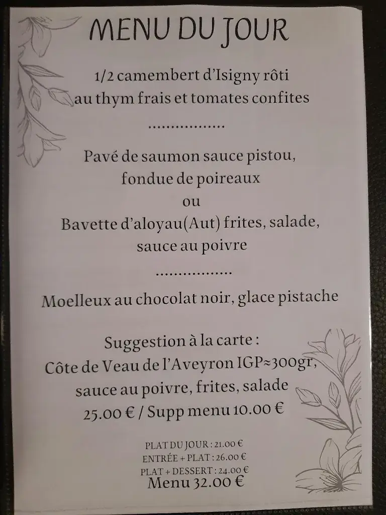 Menu_Restaurant O'33_Nissan-lez-Enserune_image_2