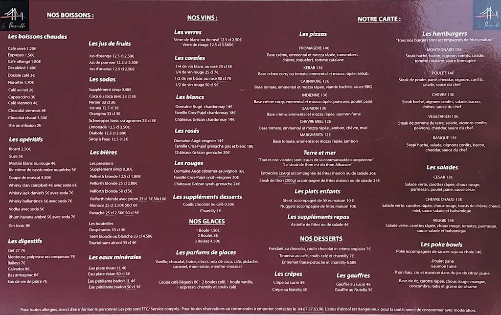 Menu_La Passerelle_Colombiers_image_1