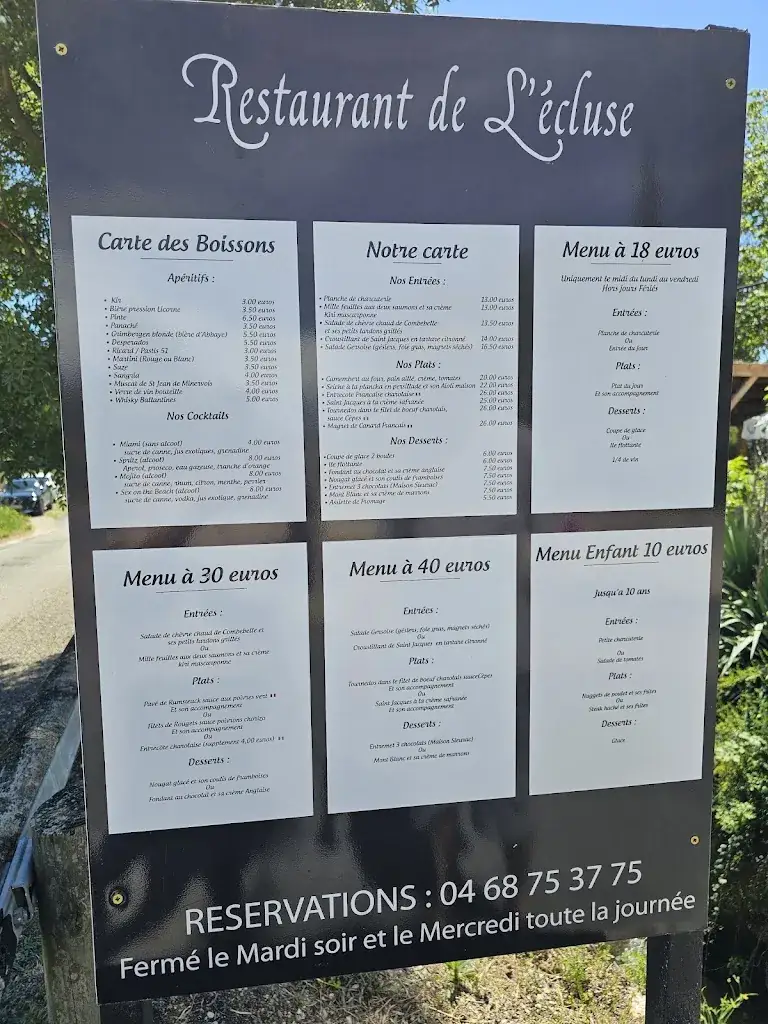 Menu_Restaurant l'Écluse_Olonzac_image_3