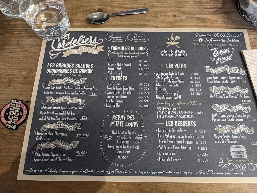 Menu_Brasserie des Cordeliers_Nogaro_image_2