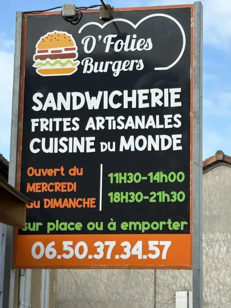 Menu_O' Folies Burgers_Nogaro_image_3