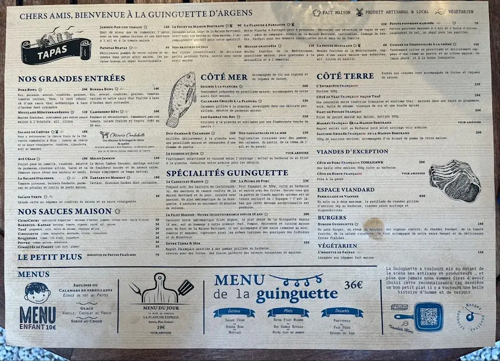 Menu_La Guinguette_Argens-Minervois_immagine_1