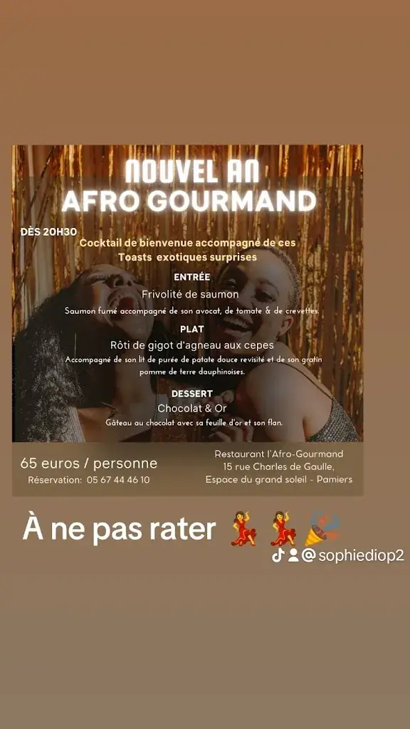 Menu_L’Afro Gourmand_Pamiers_image_1
